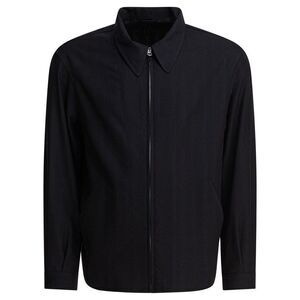 KAPTAIN SUNSHINE Striped Zip-Up Jacket Men BLACK Outerwear